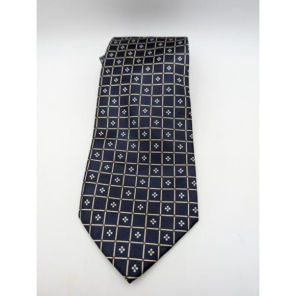 Yves Saint Laurent YSL Elaborate Works Sets Handmade Silk Tie 57" - Picture 1 of 4